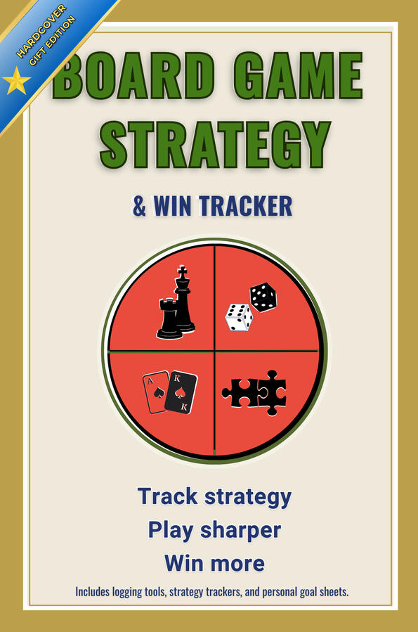 Board Game Strategy &amp; Win Tracker (Hard Cover)
