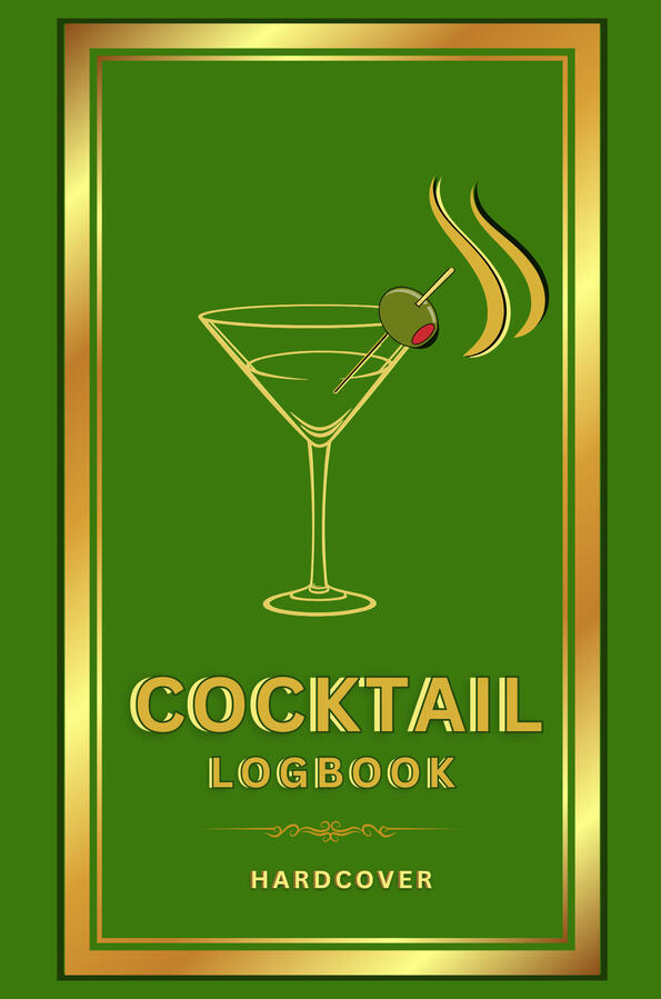 Cocktail Logbook (Hard Cover)
