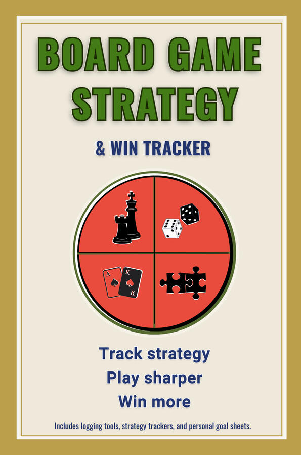 Board Game Strategy &amp; Win Tracker (Paperback)